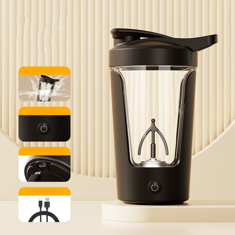 400ML 14oz Electric Protein Powder Mixing Bottle